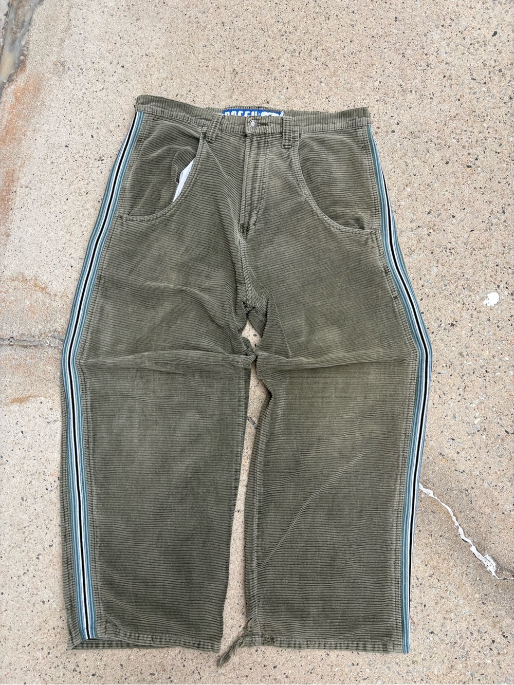 Courdoury Vintage Rusty Baggy JNCO-esque pants